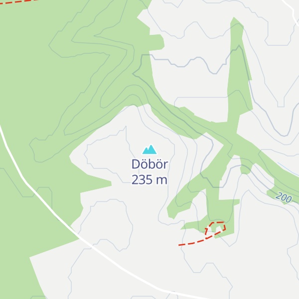 Map of Döbör