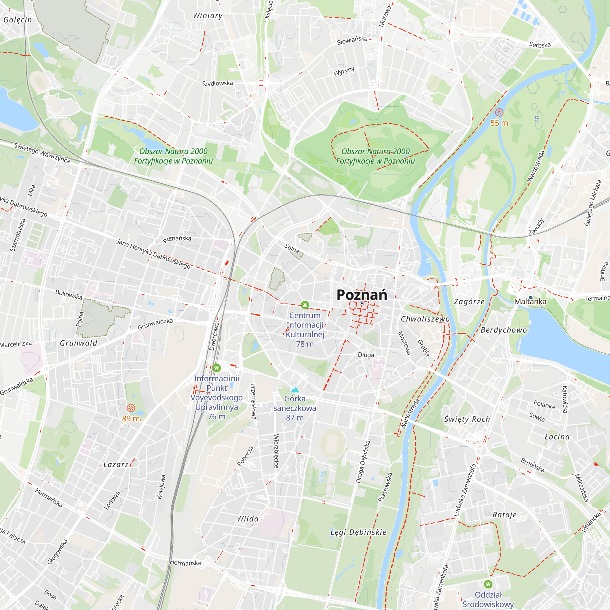 Centrum Informacji Kulturalnej map