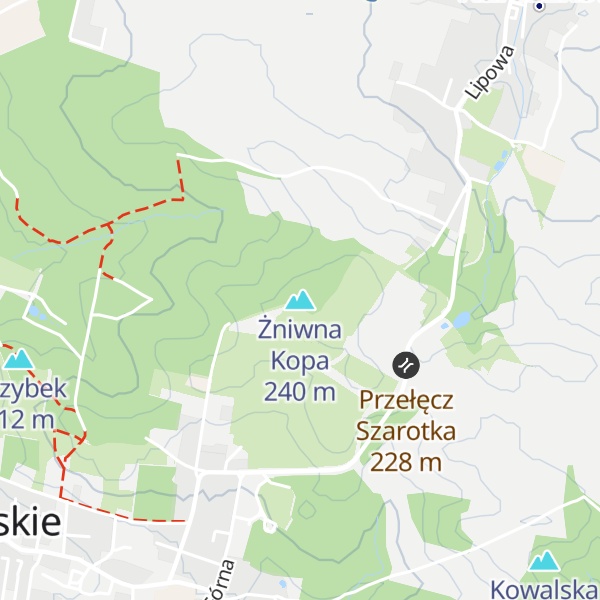 Map of Żniwna Kopa