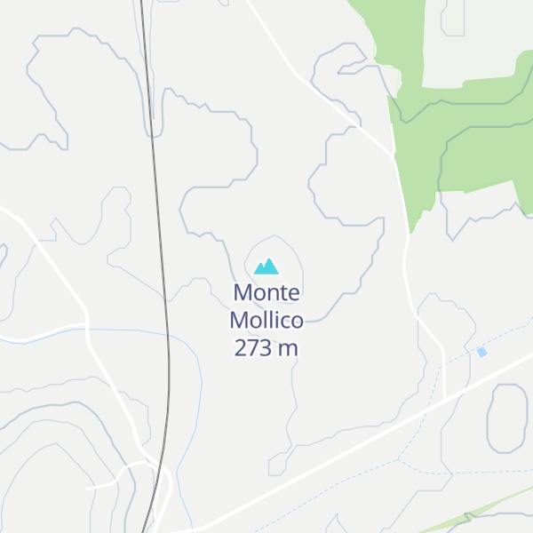 Map of Monte Mollico