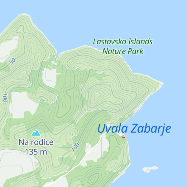 Map of Novi hum