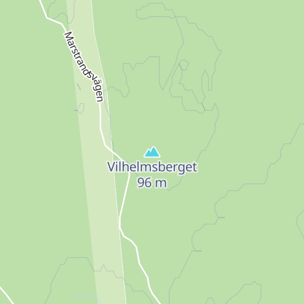 Map of Vilhelmsberget