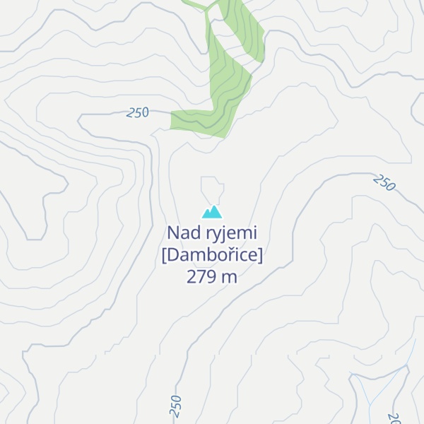 Map of Nad ryjemi [Dambořice]