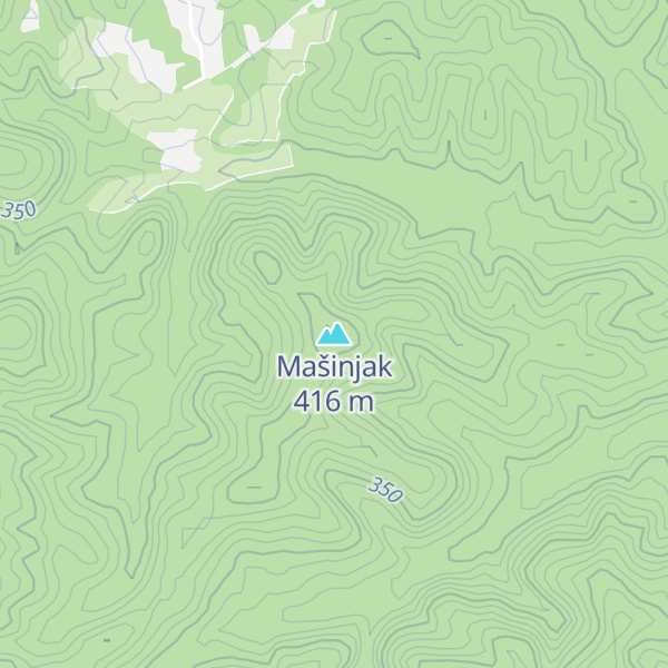 Map of Mašinjak