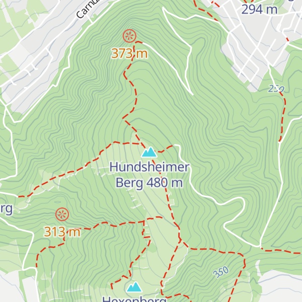 Map of Hundsheimer Hütte