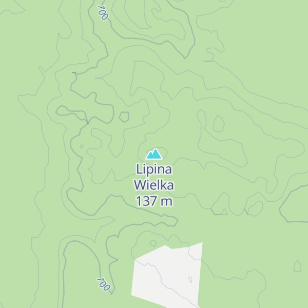 Map of Lipina Wielka