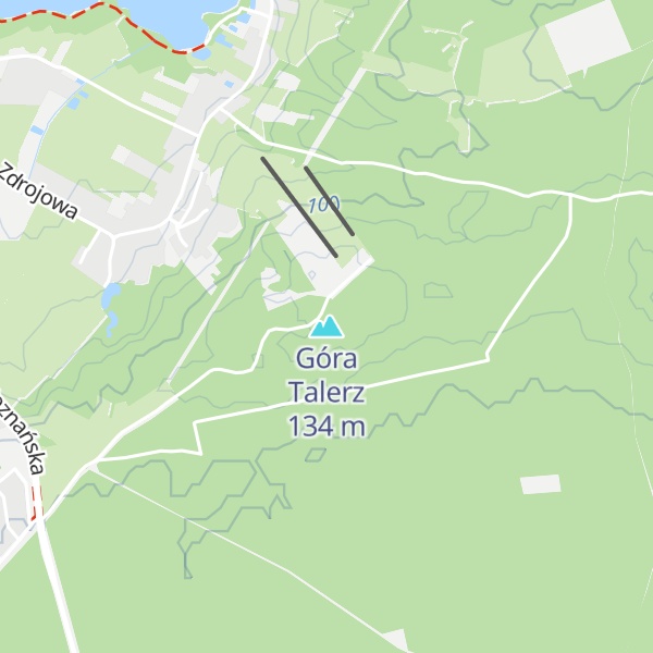 Map of Góra Talerz