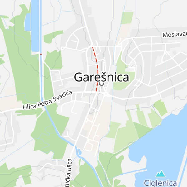 Map of Poilovlje-Centar za posjetitelje Natura 2000
