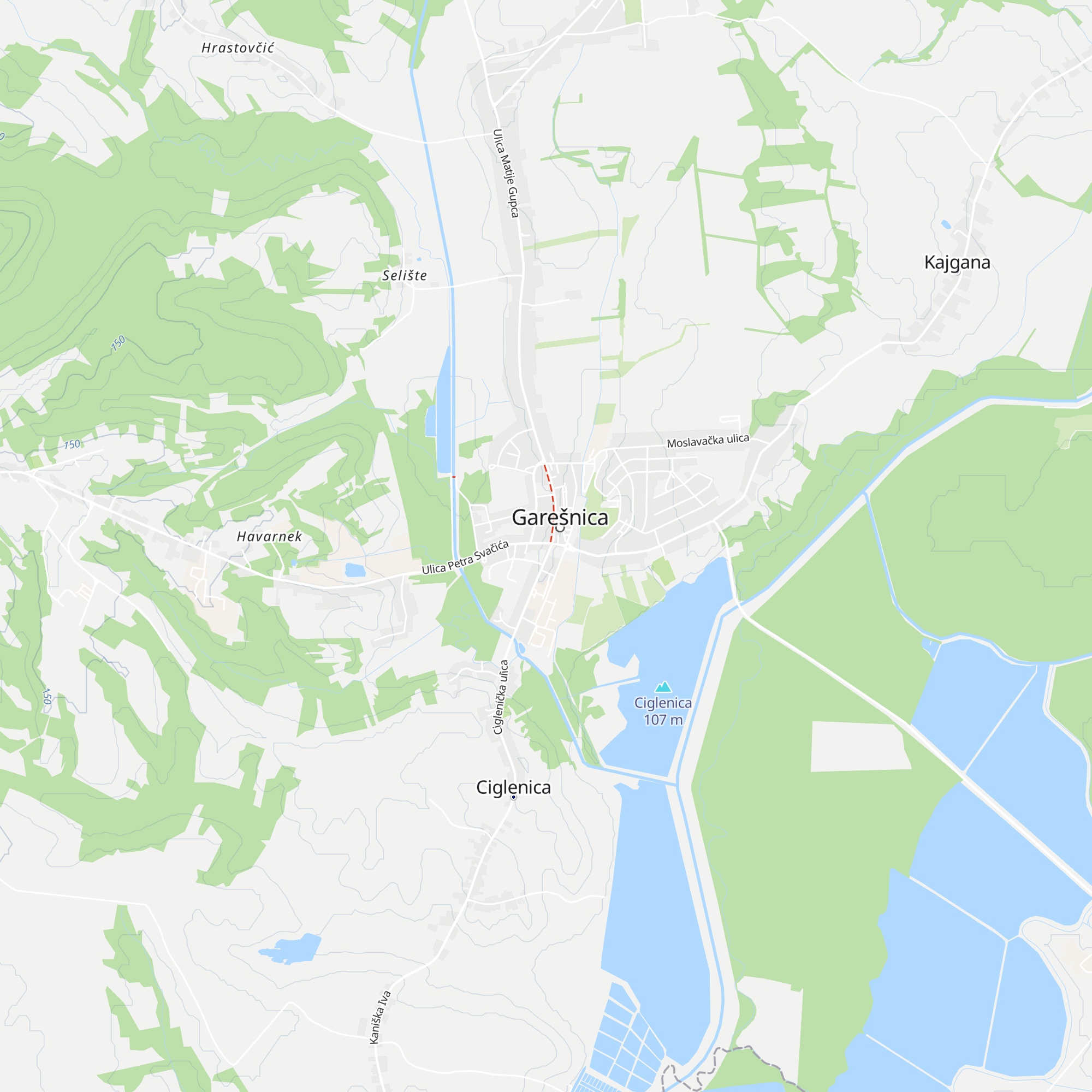 Poilovlje-Centar za posjetitelje Natura 2000 map
