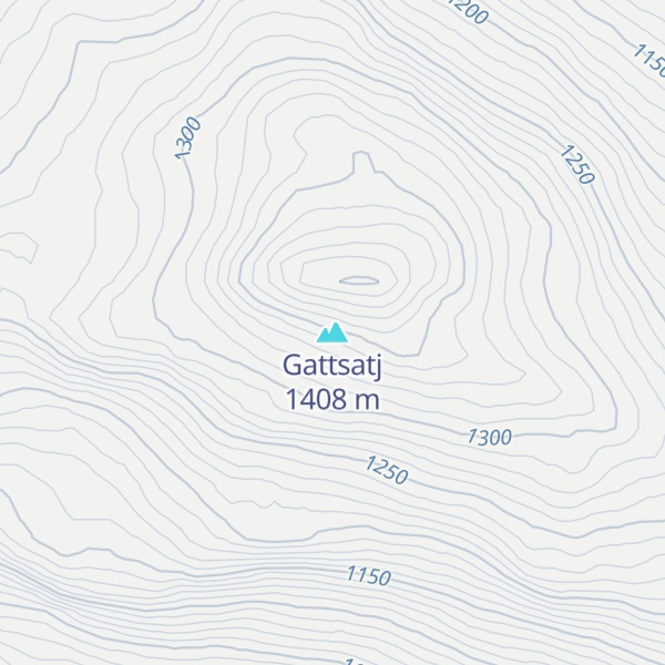 Map of Gattsatj