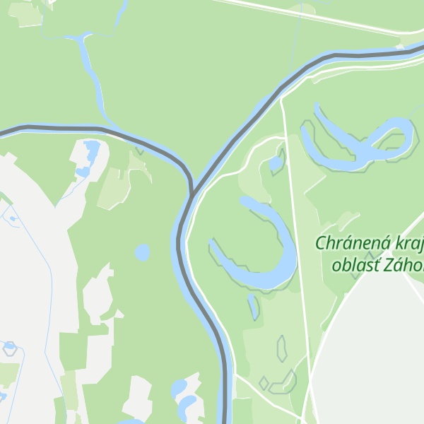 Map of Soutok [Lanžhot]