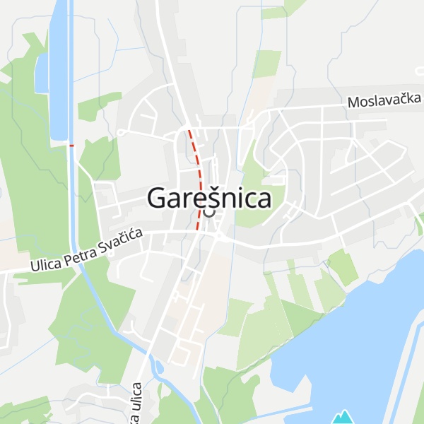 Map of Turistička zwqajednica Sjeverna Moslavina