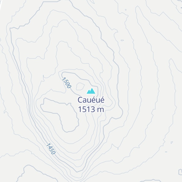 Map of Cauéué