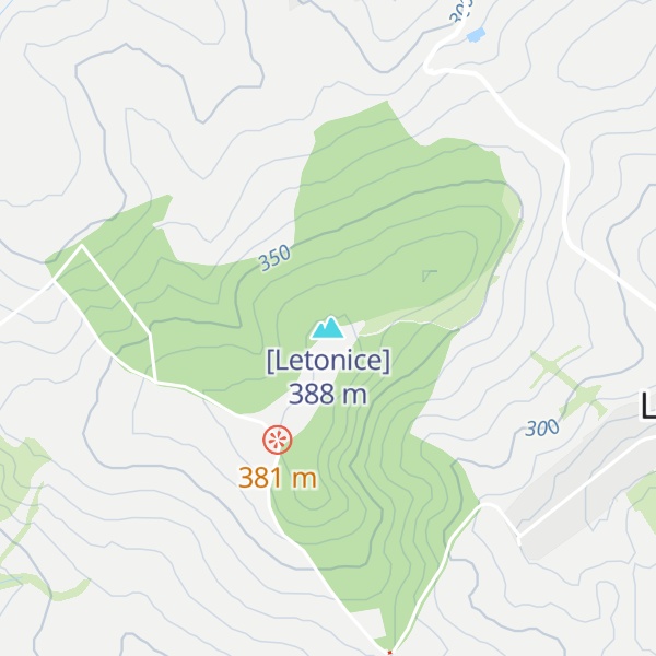 Map of [Letonice]