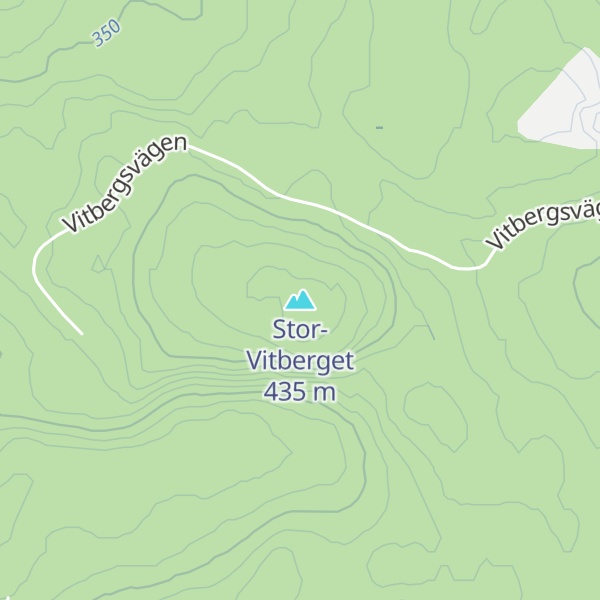 Map of Stor-Vitberget