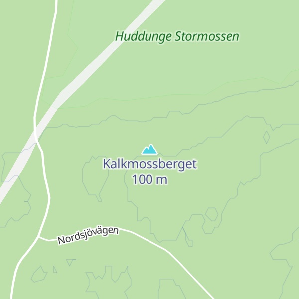 Map of Kalkmossberget