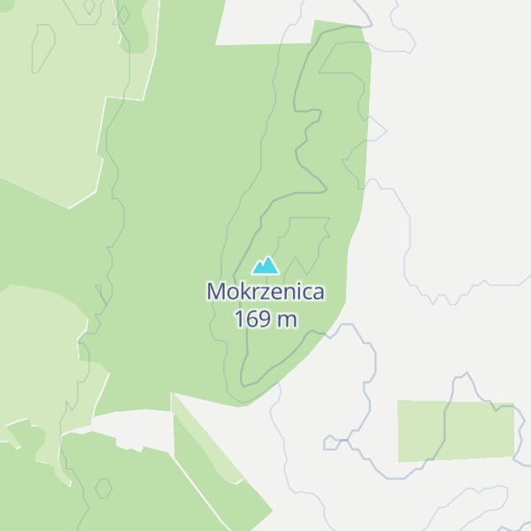 Map of Mokrzenica