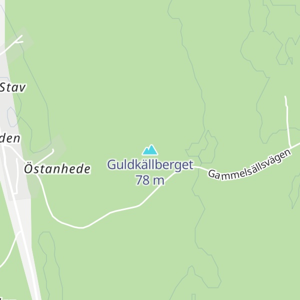 Map of Guldkällberget