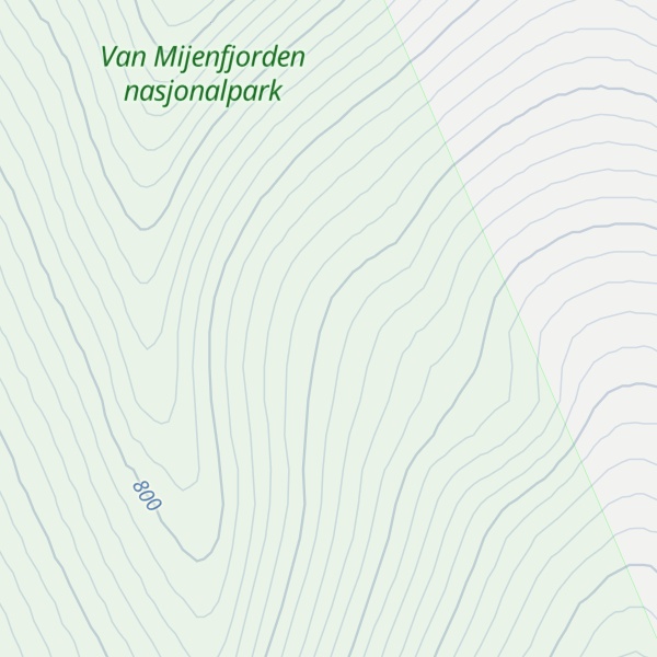 Map of Tronfjellet