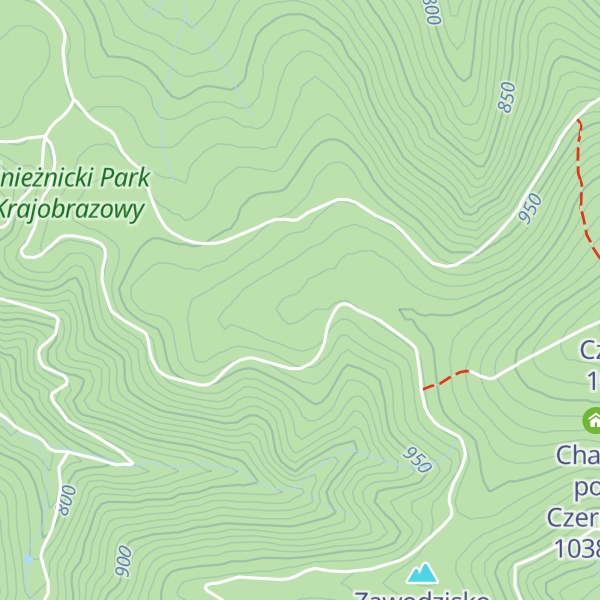 Map of Jawornik Kobyliczny