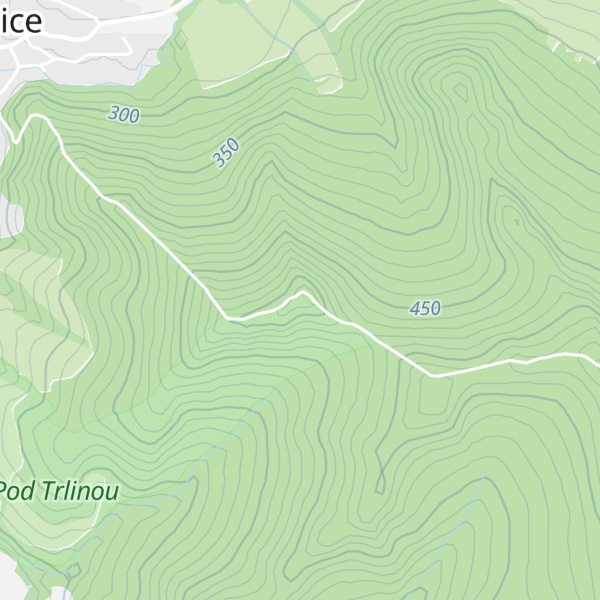 Map of Trlina