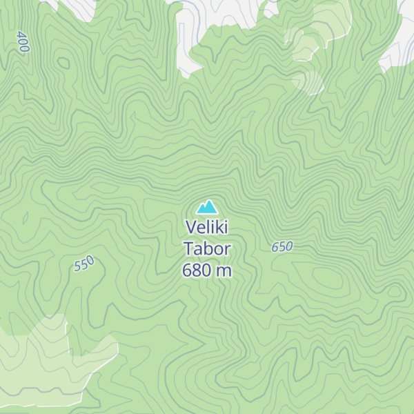 Map of Veliki Tabor