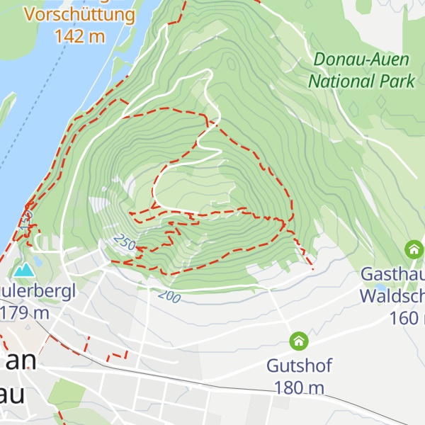 Map of Braunsberg