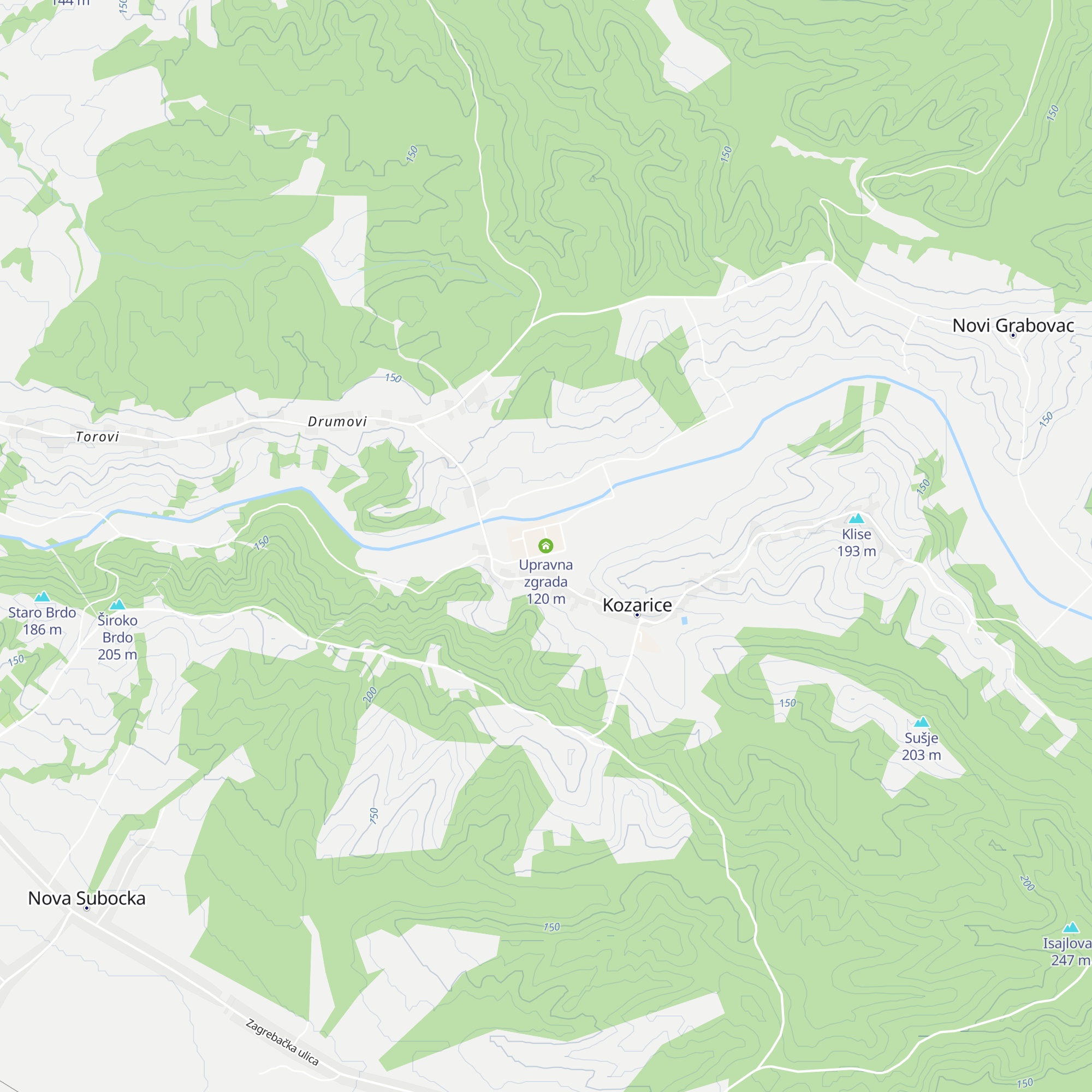 Upravna zgrada map