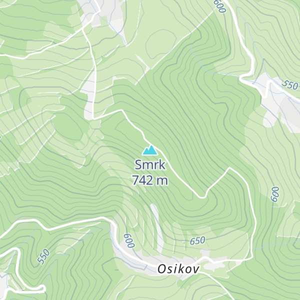 Map of Smrk