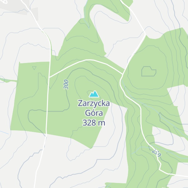 Map of Zarzycka Góra