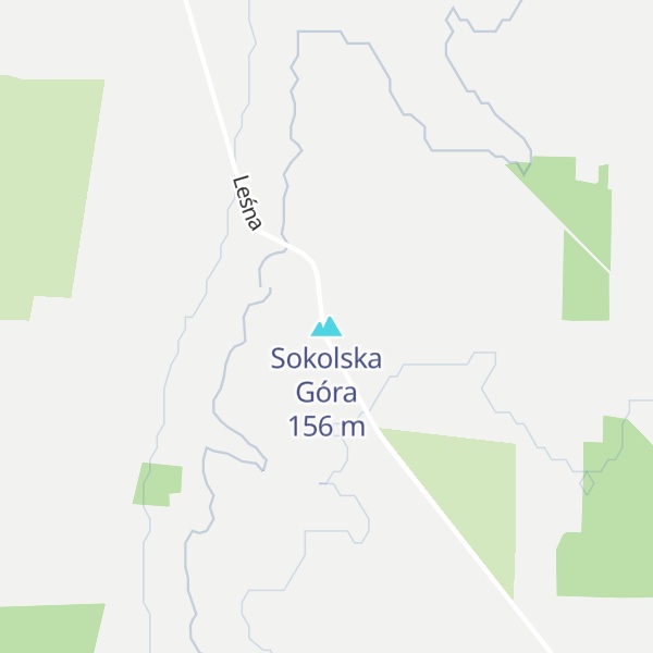 Map of Sokolska Góra
