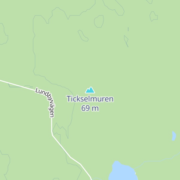 Map of Tickselmuren