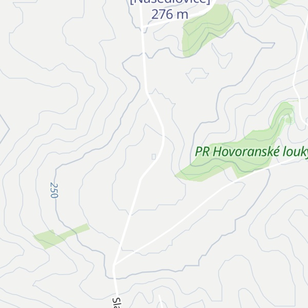 Map of Karlák [Hovorany] outlook p.