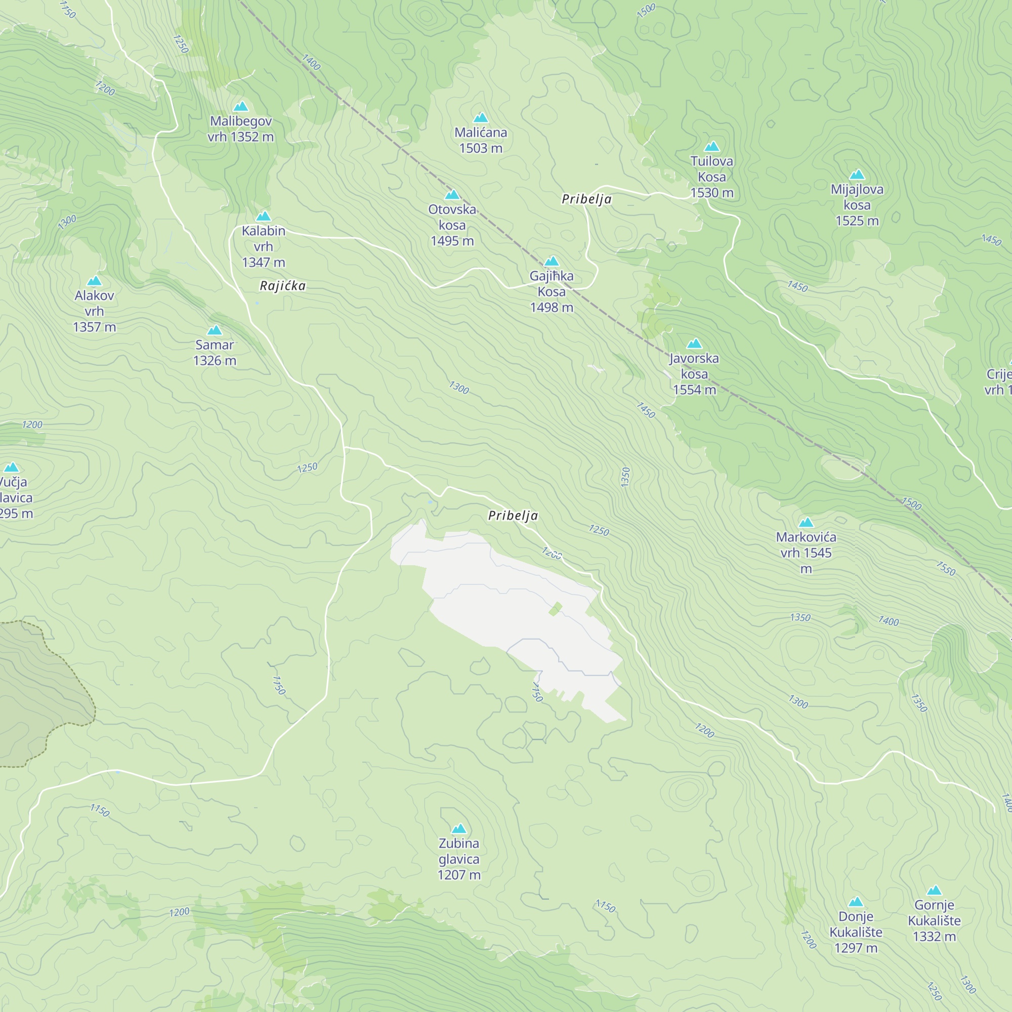 Zavičajna kuća map