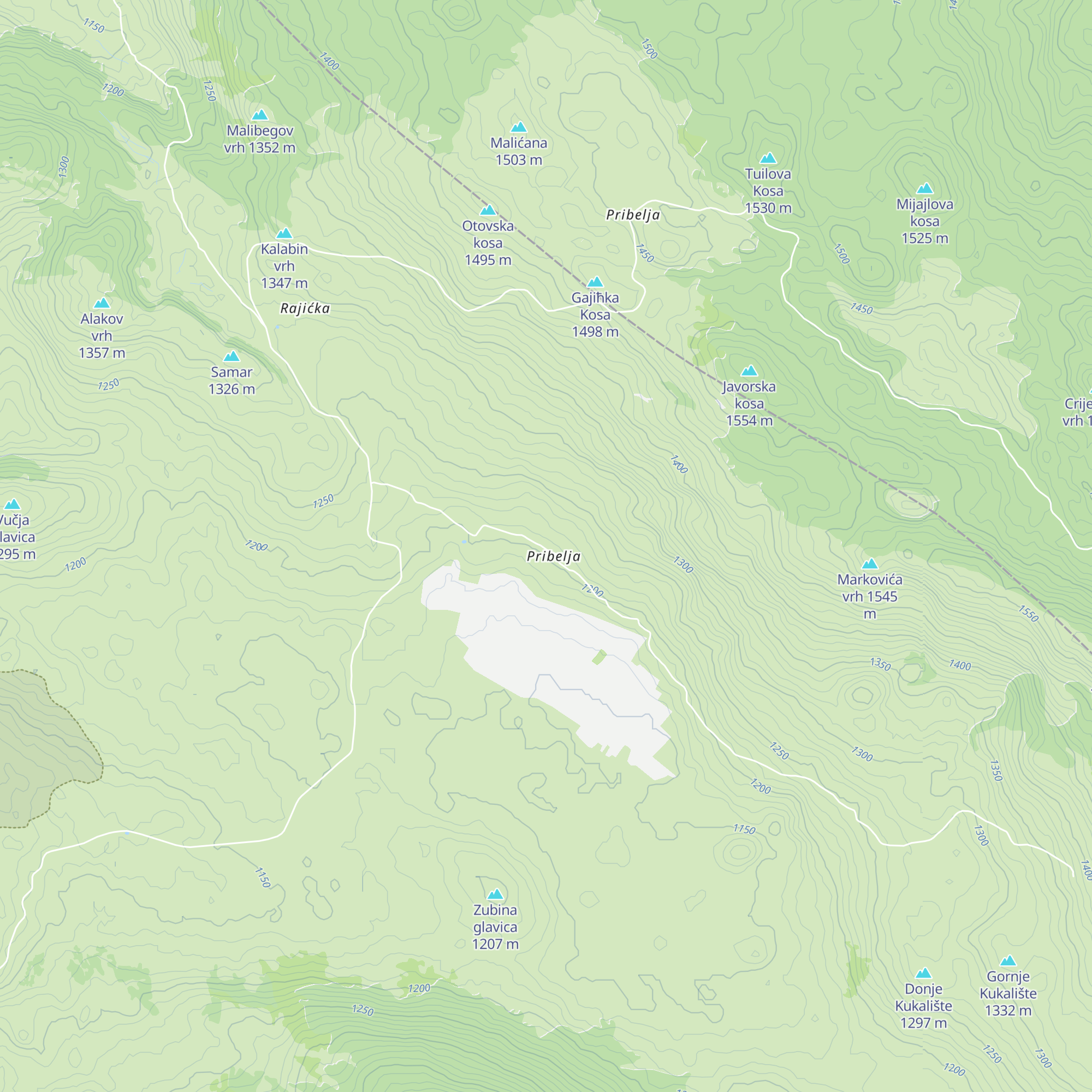 Zavičajna kuća map