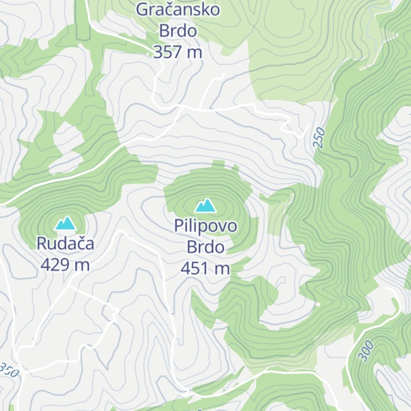 Map of Pilipovo Brdo