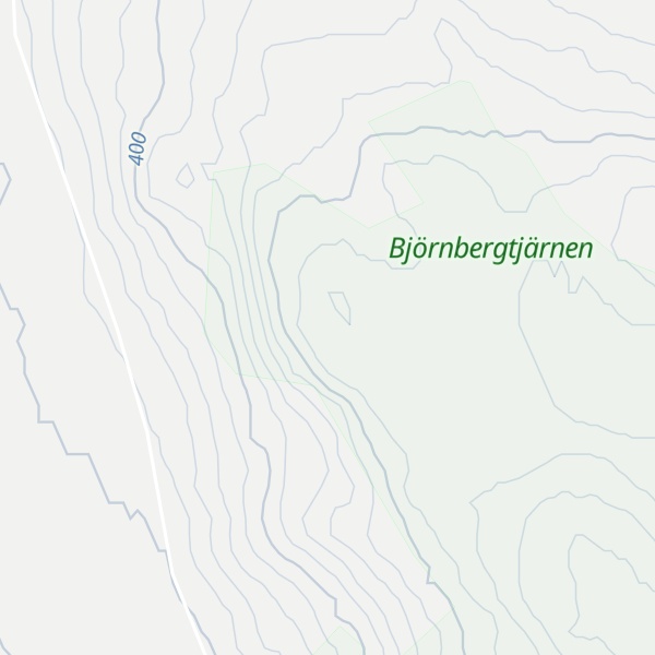 Map of Björnberget