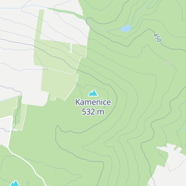 Map of Kamenice