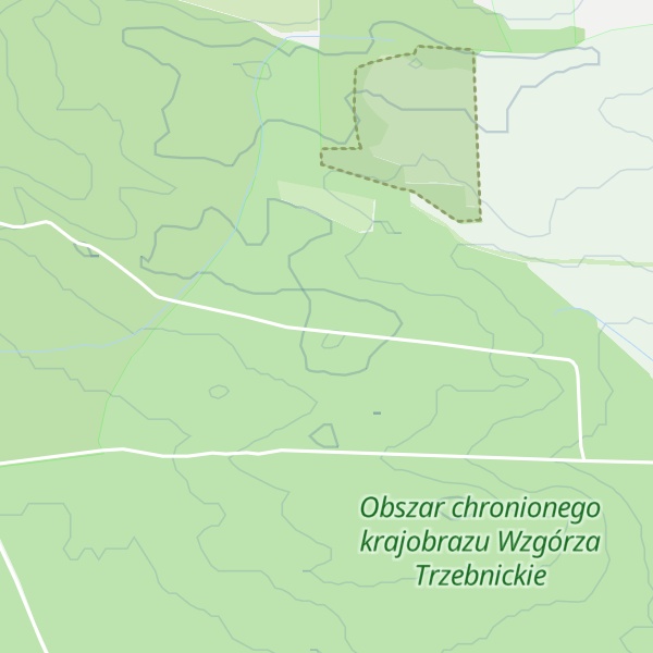 Map of Płaski Szczyt