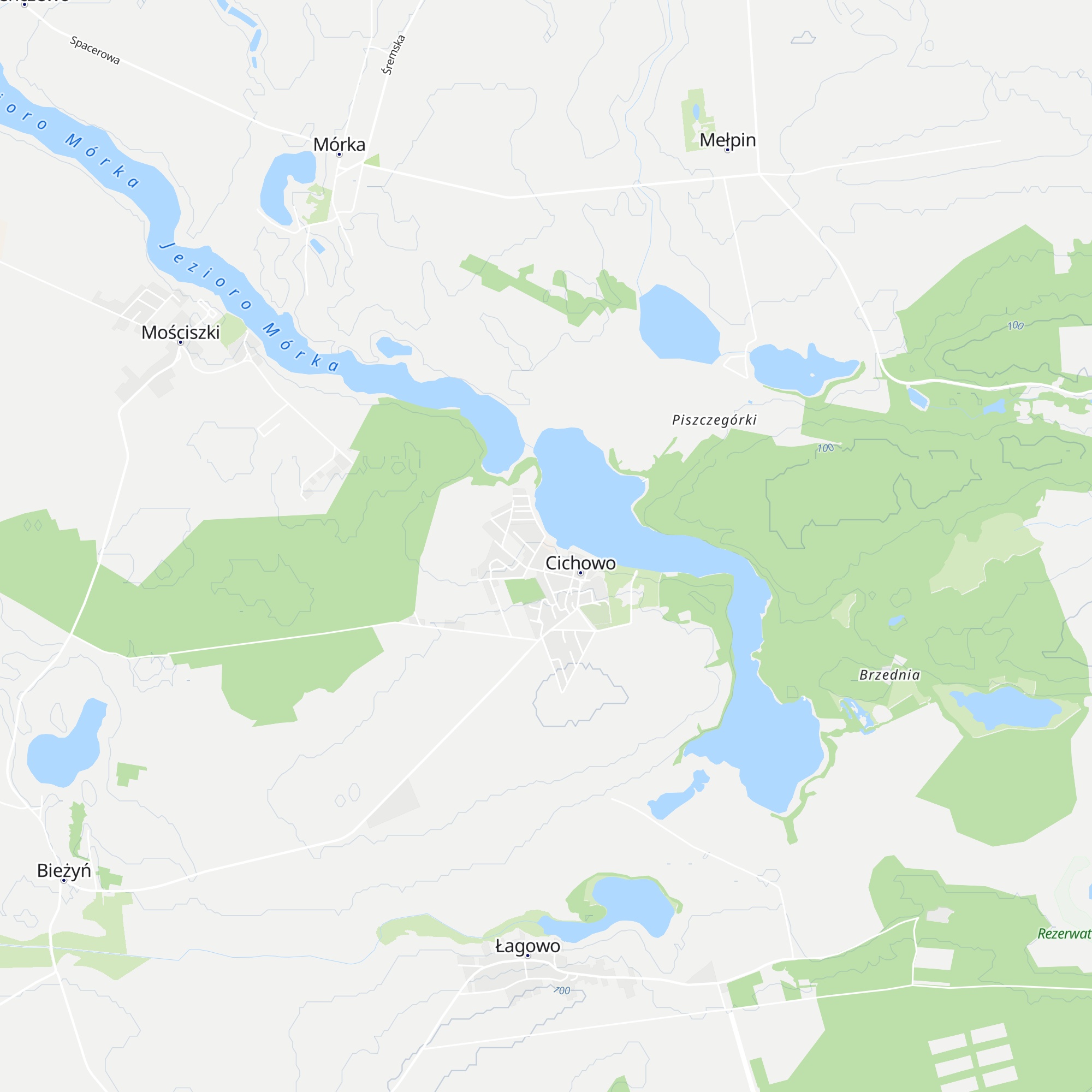 Chatka Wodnika map