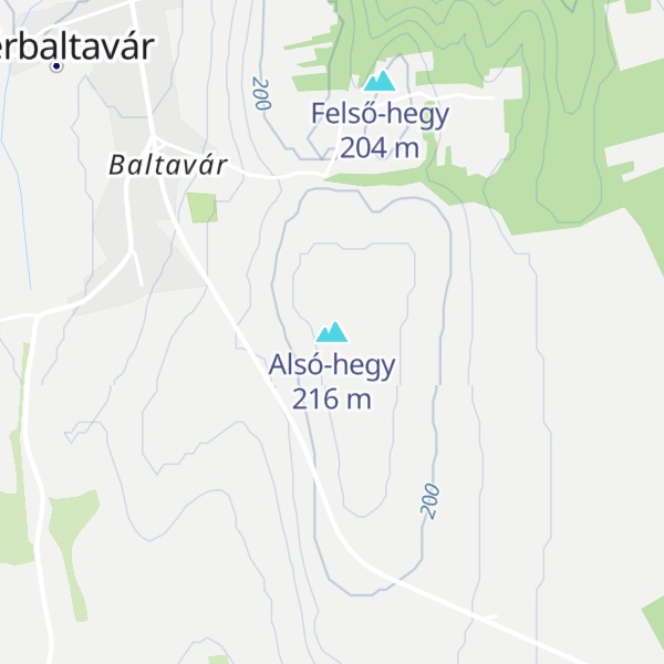 Map of Alsó-hegy