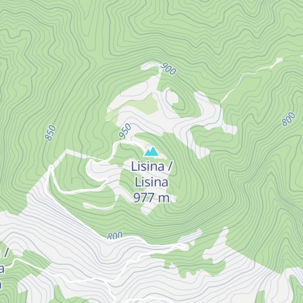Map of Lisina / Lisina