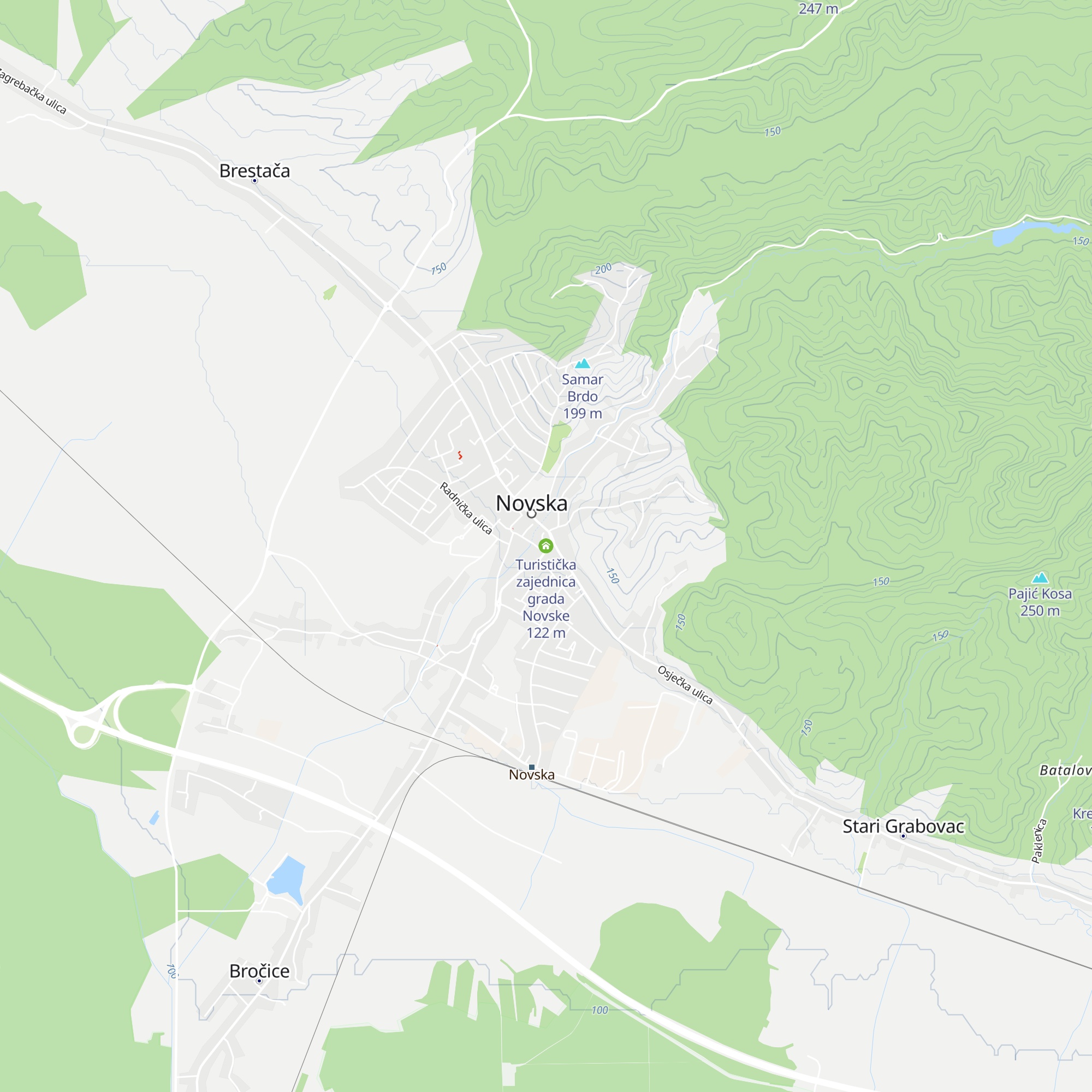 Turistička zajednica grada Novske map