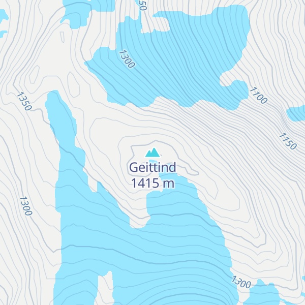 Map of Geittind