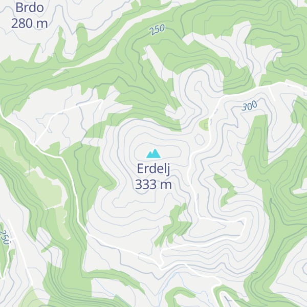 Map of Erdelj