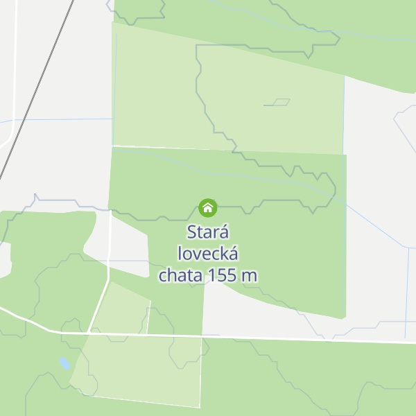 Map of Stará lovecká chata