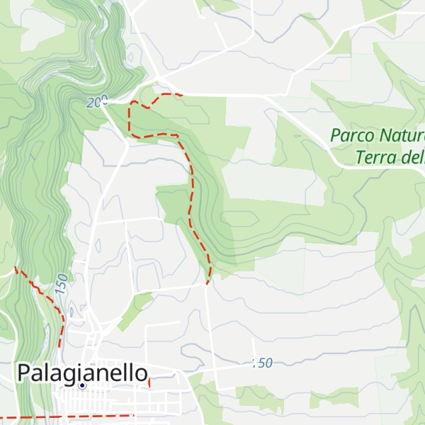 Map of Cozzo Serrone