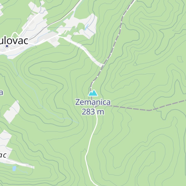 Map of Zemanica
