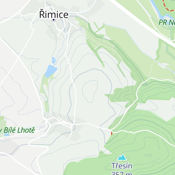 Map of Brdo [Bílá Lhota-Řimice]