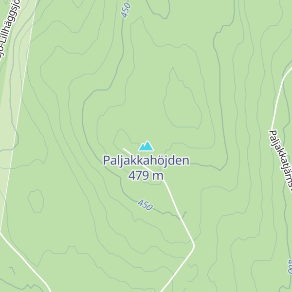 Map of Paljakkahöjden